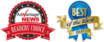 2017 AdVantage News Readers' Choice and 2017 Alton Telegraph Best of the Best